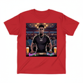 DJ Booth Red Shirt Mockup