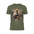 Hustler Olive T-Shirt Mockup